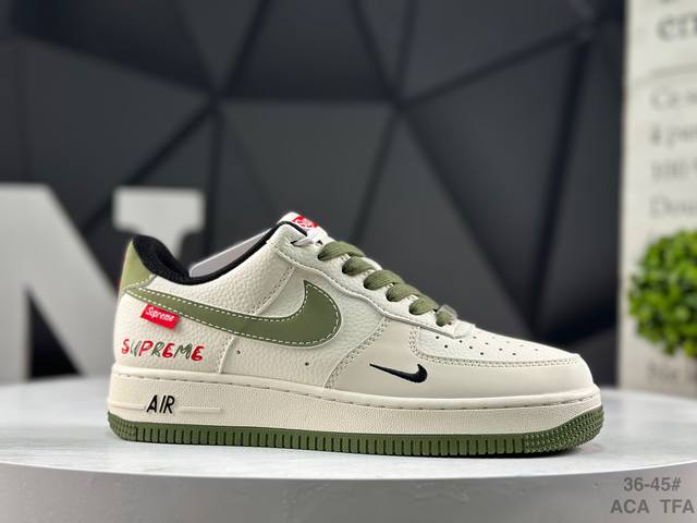 耐克 Air Force 1 Low’07 空军一号低帮休闲板鞋 定制皮料 原楦原纸板 纯正空军版型 内置全掌气垫 货号：Xs1958 566 尺码：如图所示