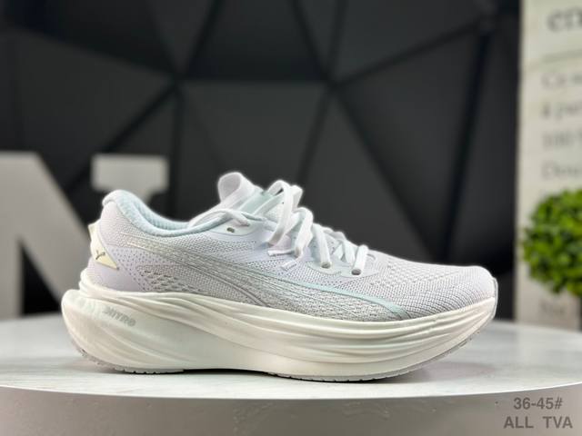 彪马 puma Deviate Nitro 3跑步鞋男鞋 新款缓震鞋子训练跑鞋透气运动鞋舒适防滑耐磨 低帮 休闲跑步鞋 货号：309707 01 Size：如图