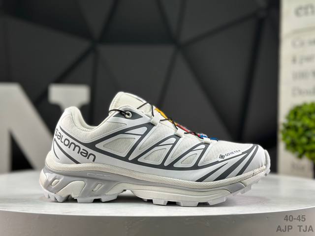 Salomon Xt-6 萨洛蒙 复古潮流户外机能登山跑鞋 417413 31 纯原外贸平台特供订单 耗时半年巨作 全套原纸板楦头开发 原厂特供网布配套加持 确