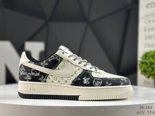 耐克 Nike Air Force 1 '07 Low 空军一号 低帮 运动鞋 休闲鞋 折边针车 工艺难度大 原楦头原纸板 原装鞋盒 定制五金配件 内置全掌气垫