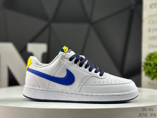 耐克 Nike Court Borough Low 低帮百搭透气休闲运动板鞋男女鞋 经典耐用的设计，兼顾舒适脚感和出众风范，演绎匠心之作。结构性的支撑贴合感结合