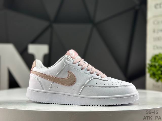 耐克 Nike Court Borough Low 低帮百搭透气休闲运动板鞋男女鞋 经典耐用的设计，兼顾舒适脚感和出众风范，演绎匠心之作。结构性的支撑贴合感结合