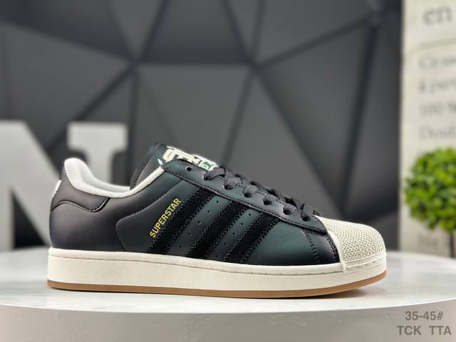 阿迪达斯 Adidas Superstar 贝壳头经典百搭休闲板鞋 货号：Jq3214 尺码：如图所示 Tck Tta