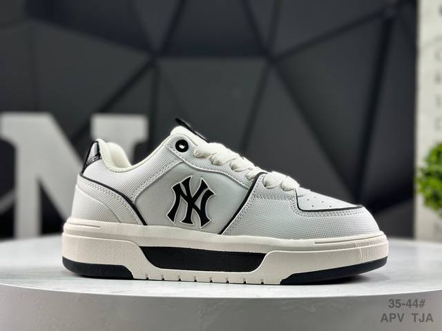 Mlb Chunky Liner Basic 人气单品学长鞋系列轻量增高厚底百搭休闲运动板鞋 男女轻便胶鞋 高级街头休閒品牌鞋。Mlb Chunky Liner