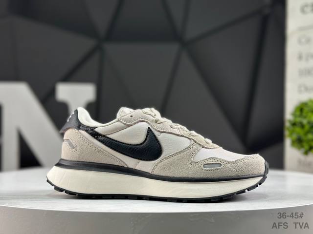 耐克 Nike phoenix Waffle 走秀款解构 高端跑鞋 原鞋开发 完美鞋型 原楦原数据开发纸版楦型 同源织法半透网纱材质 货号:Fd2196 100