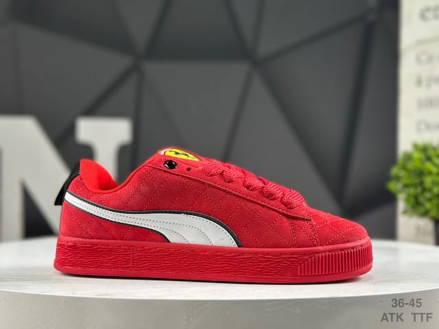 彪马 puma Suede Xl复古单品 彪马 防滑耐磨低帮德训板鞋 货号:308798 02 尺码:36 37 37.5 38 38.5 39 40 40.5
