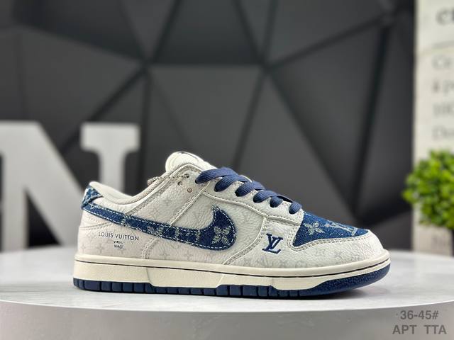 福利特价 耐克 Lv X Nike Sb Dunk Low 大厂出品 极力推荐 新配色 原装头层材料 独家版型蒸餾加工 帶來的是更好的视觉和脚感体验 大厂纯原品