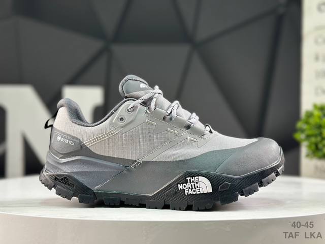 公司级25新款Thenorthface北面户外男Offtrail Goretex防水徒步鞋8Aeh Cordura 防撕裂鞋面 采用 Cordura 高耐磨材质