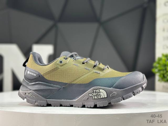 公司级25新款Thenorthface北面户外男Offtrail Goretex防水徒步鞋8Aeh Cordura 防撕裂鞋面 采用 Cordura 高耐磨材质