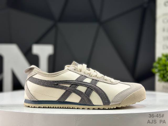 亚瑟士 Onitsuka Tiger Tokuten 复古低帮休闲跑鞋 实拍首发 Tokuten的灵感来源于80年代的室内用鞋 T-Toe前足补强设计 室内鞋的