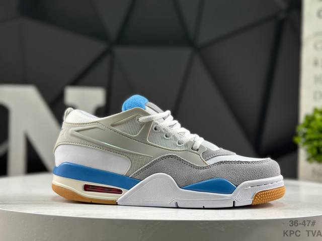 耐克 Nike Air Jordan 4 Rm 防滑 低帮 复古篮球鞋 橡胶耐磨防滑大底 原档案原楦数据开发 原盒配件 原厂中底钢印 正确版本 货号:Fq793