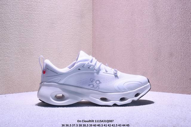 公司级Loewe X On昂跑Cloudtilt 2.0 罗意威 联名轻量运动休闲鞋 脚感很舒服 鞋底柔软且包裹性好 上脚显腿长 不管休闲还是运动都很百搭 是最