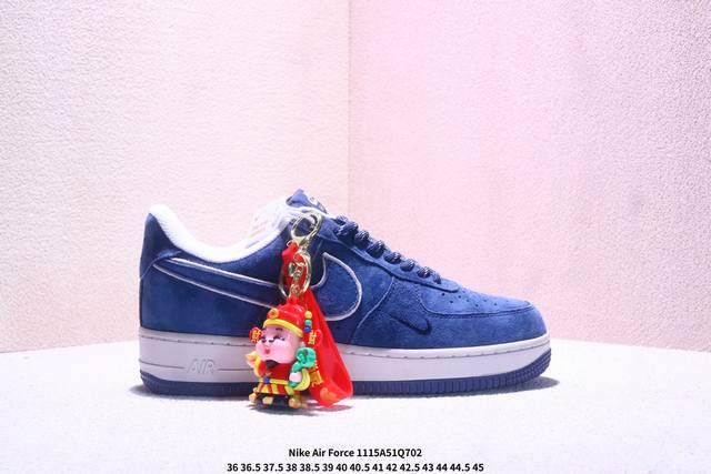 海外爆款限量发售！公司级Nike Air Force 1 '07 Low “头层猪八拼接” 空军一号 高端定制 低帮 运动鞋 休闲鞋 折边针车 工艺难度大 原楦