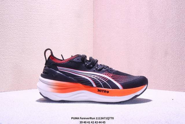 公司级puma Foreverrun Nitro 彪马 缓震训练跑鞋透气 舒适防滑耐磨 低帮 休闲跑步鞋 货号:310109-05 尺码: 39 40 41 4