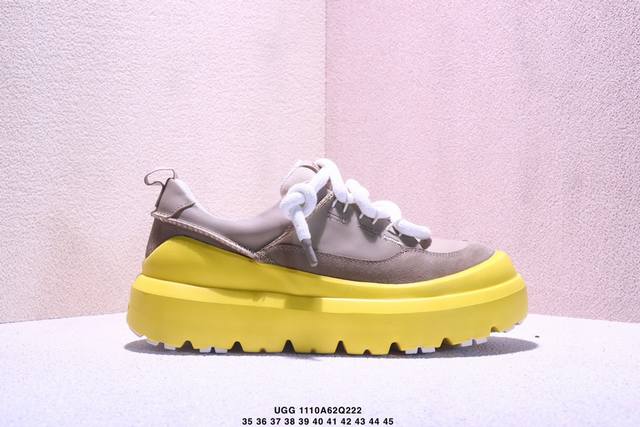 公司级 真标Ugg 复古男女板鞋 潮流靴子 皮毛一体 厚底**马丁靴 原单纽姆在原来的基础上加上复古拼色；经典回归，演绎着Z时代青年人生；行走的时尚风行标。材质