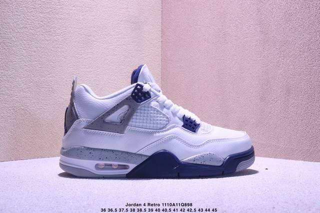 真标Nike Air Jordan 4 Retro 耐克迈克尔 乔丹Aj4代中帮复古休闲运动文化篮球鞋 货号:Dh6927- 尺码:36 36.5 37.5 3