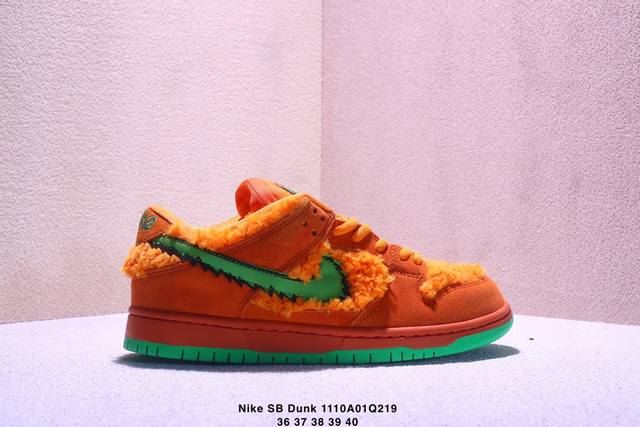 耐克 Sb 低帮板鞋 Grateful Dead X Nike Sb Dunk Low Qs”Yellow Bear“扣篮系列低帮休闲运动滑板板鞋舞小熊” Xm