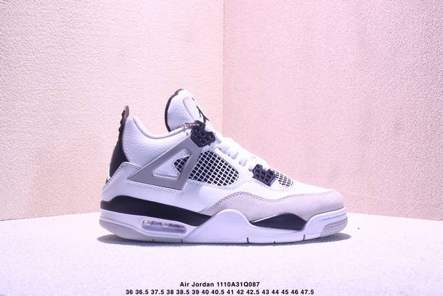 真标Nike Air Jordan 4 Retro 耐克迈克尔 乔丹Aj4代中帮复古休闲运动文化篮球鞋 货号:Dh6927-140 尺码:36 36.5 37.