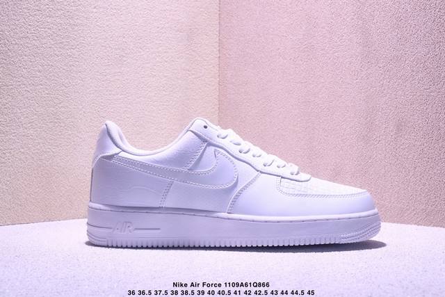 Nike Air Force 1 Low’07 空军一号低帮休闲板鞋 定制皮料 原楦原纸板 纯正空军版型 内置全掌气垫 货号：男 Cw2288-114 女 Dd