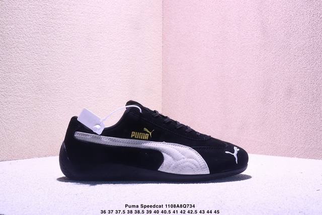 puma Speedcat Og Sparco 彪马罗马阿莫尔系列 复古运动休闲赛车跑鞋 全球知名运动品牌puma宝马赛车系列 融合了宝马车队的标志性配色 以趣