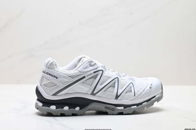 公司级Salomon萨洛蒙 Xt-Quest 探索者系列户外越野跑鞋 鞋面采用Sensifit贴合技术 全方位贴合包裹脚型 鞋跟部鞋底牵引设计 提供强大的抓地性