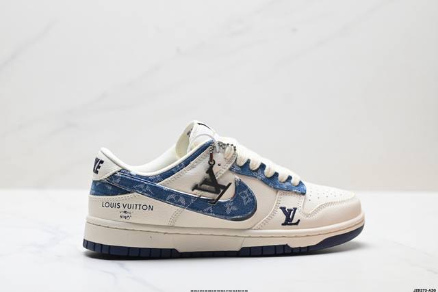 公司级Nike Dunk Low Retro ‘Diy高端定制’耐克 低帮休闲运动板鞋 货号:Jh8310-955 尺码:36 36.5 37.5 38 38.