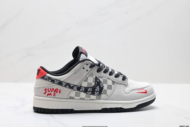 公司级Nike Dunk Low Retro ‘Diy高端定制’耐克 低帮休闲运动板鞋 原装头层材料 用料绝不含糊 独家版型蒸餾加工帶來的是更好的视觉和脚感体验