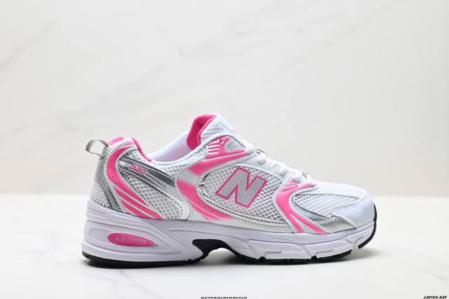 真标New Balance Mr530系列复古老爹风网布跑步休闲运动鞋 货号:Mr530Bc 尺码:36 37 37.5 38 38.5 39.5 40 40.