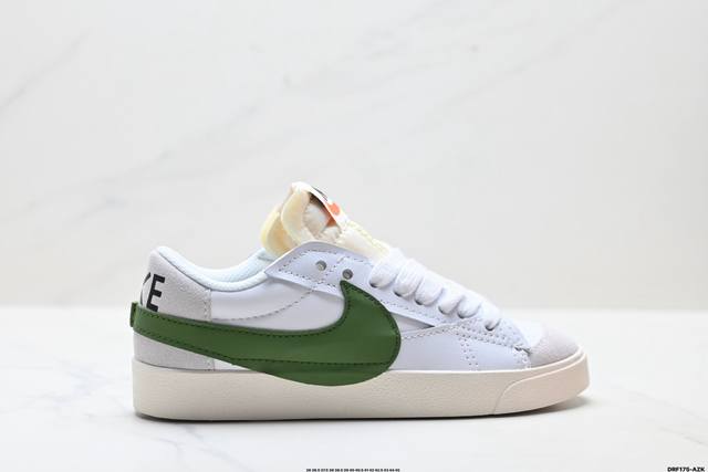 真标Nike Blazer Low‘77 Jumbo 耐克 经典百搭低帮开拓者休闲运动板鞋 货号:Dv9122-131 尺码:36 36.5 37.5 38 3