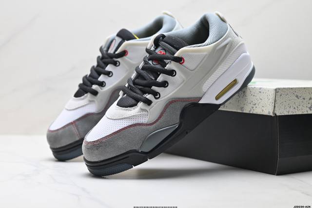 真标Nike Air Jordan 4 Rm 耐克 防滑 低帮 复古篮球鞋 货号:Fq7939-007 Id:Jzd -Azk