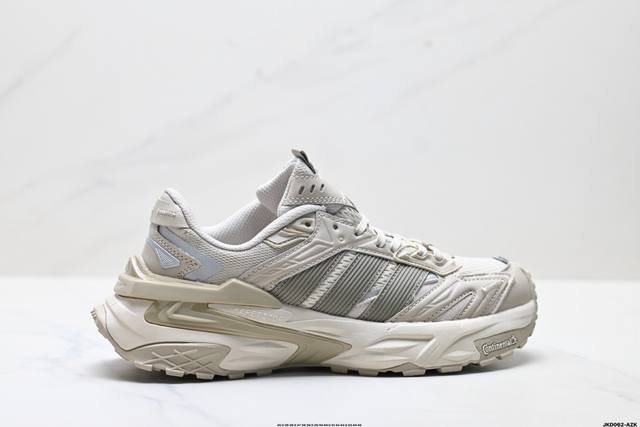 公司级Adidas Xlg Storm Edge 阿迪达斯 舒适 防滑 老爹鞋 鞋面由轻薄透气的网布制成 提供卓越的空气流通性能 中底使用品牌独有的Bounce