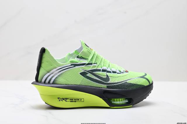 公司级Nike Air Zoom Alphafly Next%3 耐克 耐磨透气支撑平衡 低帮 气垫 马拉松跑步鞋 新品发布 整体采用前作的设计语言 并且对后者