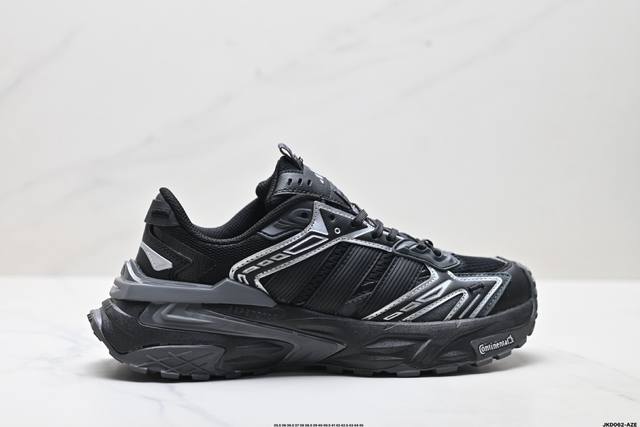 公司级Adidas Xlg Storm Edge 阿迪达斯 舒适 防滑 老爹鞋 鞋面由轻薄透气的网布制成 提供卓越的空气流通性能 中底使用品牌独有的Bounce