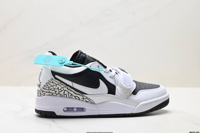 公司级Nike Air Jordan Legacy Aj312 Low耐克乔丹三合一混合版本低帮文化休闲运动篮球鞋 货号:Cd7069-111 尺码:36 36