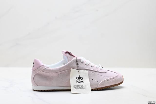 公司级Alo Yoga Sunset Sneaker 休闲城市通勤 舒适生活休闲鞋 原版开发 舒适百搭 网布减震透气支撑耐磨低帮 市面唯一独家私模打造 正确双层