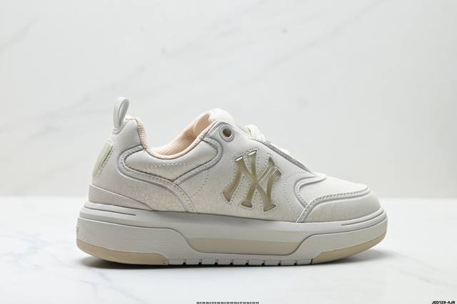 公司级Mlb Chunky Liner Jelly 潮流百搭 厚底增高 舒适休闲 防滑耐磨 低帮 老爹鞋 货号:3Asxchv4N 尺码:35.5 36 36.