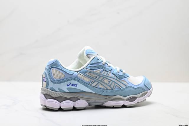 公司级Asics Gel-Nyc 亚瑟士 透气网眼鞋面 配合部分合成革材质 采用全新Ahar+橡胶材质 更加耐磨 货号:1203A383-107 尺码:36 3