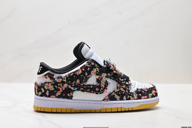 真标Nike Dunk Low 扣篮系列 耐克 复古低帮休闲运动滑板板鞋 货号:Ib2263-100 尺码:36 36.5 37.5 38 38.5 39 40