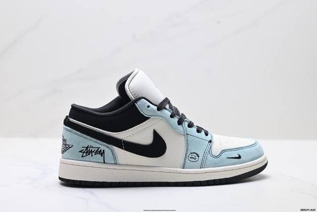 公司级Nike Air Jordan 1 Low Aj1乔1低帮休闲板鞋 同步官方配色 市场唯一独家头层皮打造 原鞋原档案开发 原厂皮料 原档冲孔鞋头 正确满胶