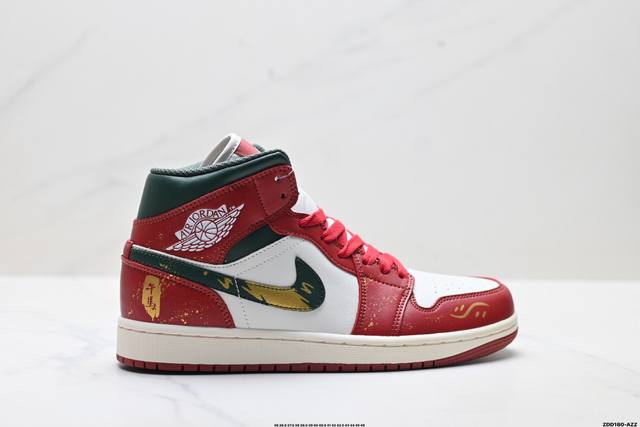 公司级Nike Air Jordan 1 Retro Mid Og Aj1代迈克尔 乔丹中帮耐克经典复古百搭休闲文化运动篮球鞋 纯原口碑大厂出品全系列原楦原纸板