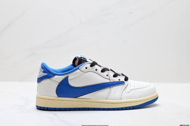 真标Nike Air Jordan 1 X Travis Scott Aj1倒勾 乔一倒钩 耐克 低帮文化篮球鞋 货号:Dm7866-104 尺码:36 36.