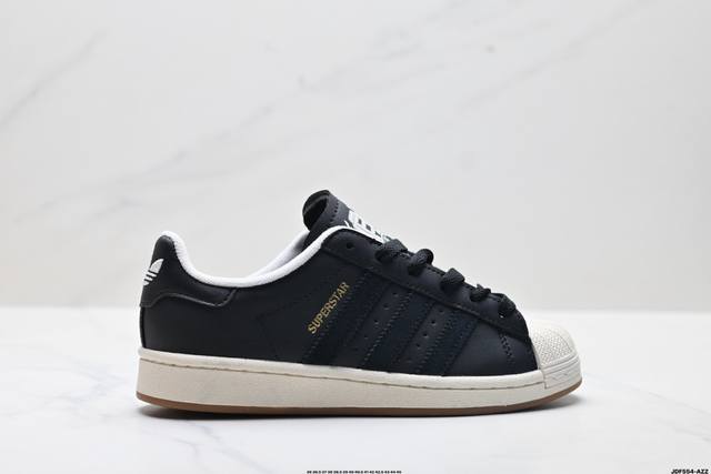真标Adidas Originals Superstar贝壳头系列 阿迪达斯 三叶草低帮经典百搭休闲运动板鞋 货号:Jq3214 尺码:36 36.5 37 3