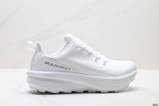 公司级Mammut猛犸象 Aenergy Mtn Low Gtx 舒适百搭 耐磨防滑 低帮户外登山徒步鞋 具有高抓地力的鞋底和4厘米的中底后跟前掌差 为您提供需