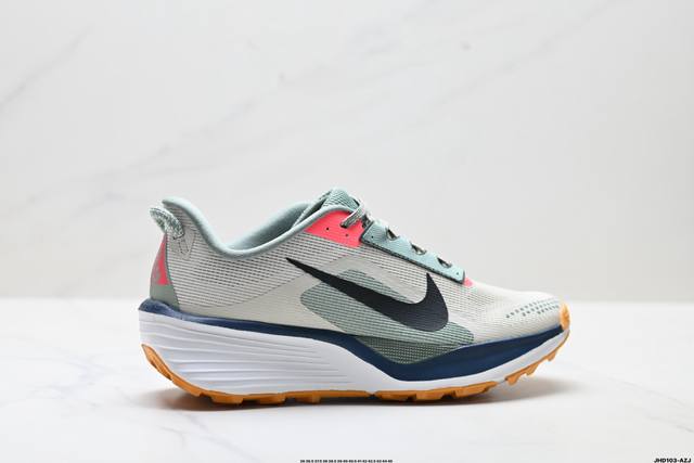 公司级Nike Reactx pegasus Trail 6 耐克 轻便缓震 越野跑步鞋 兼顾迅疾外观和稳固脚感 后跟覆面和中足动态支撑巧妙融合 缔造稳定顺畅的
