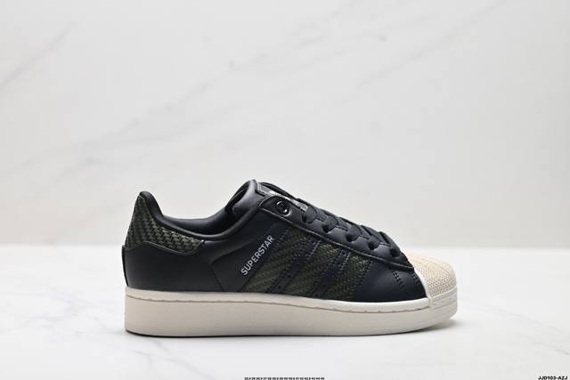 公司级Adidas Originals Superstar贝壳头系列 阿迪达斯 低帮经典百搭休闲运动板鞋 货号:Jq3182 尺码:35.5 36 36.5 3