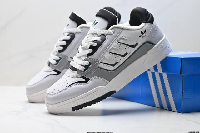 公司级Adidas Originals Drop Ste Low 2 阿迪达斯 皮革系带 防滑耐磨 低帮板鞋 货号:Ig4332 尺码:36 36.5 37 3