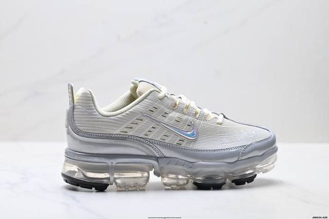 公司级耐克Nike Air Vapormax 360 耐克 全掌长气垫 缓震跑步鞋采用传统的Flyknit构造 回收材料制成 鞋垫上印有Nike的风车标志全长V