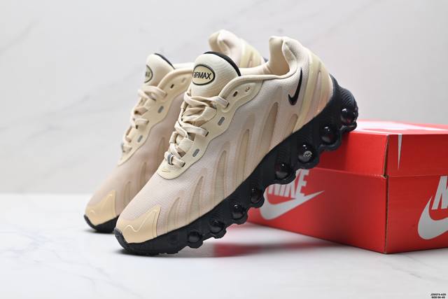 真标Nike Air Max Dn8 耐克 全新气垫跑鞋 #全新鞋款在同侧采用了四个圆柱仓式的设计 不仅有防滑耐磨性功能 还搭配了周围一圈柔软的泡棉材质 提供全