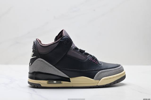 真标Nike Air Jordan 3 Retro 迈克尔 乔丹Aj3代中帮复古休闲运动文化篮球鞋 货号:136064-105 尺码:36 36.5 37.5