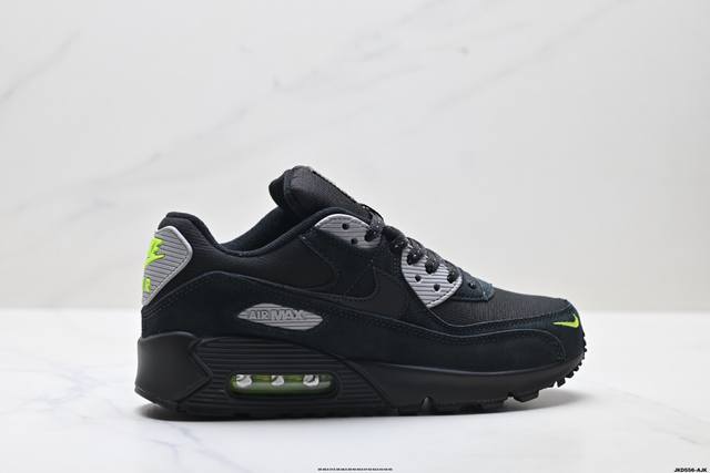 公司级Nike Air Max 90 初代复古气垫百搭休闲运动慢跑鞋复古小气垫史上第一双可视气垫跑鞋 凭借着 Air Max 气垫带来的舒适脚感和鞋面面料上的不
